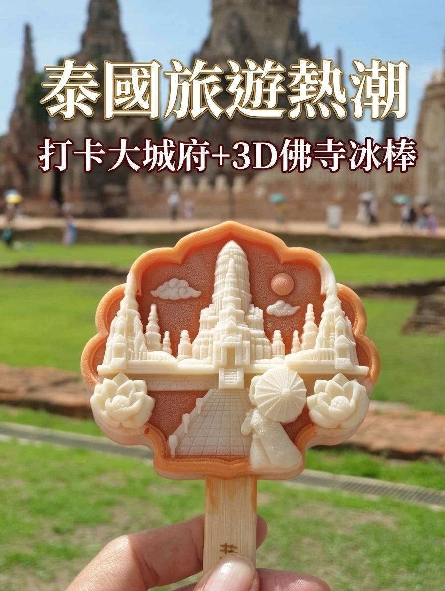 (團號 : AWI-01) - 百萬魯士財神爺爺祈福+打卡大城3D佛寺冰棒+夢幻紫廟一天團