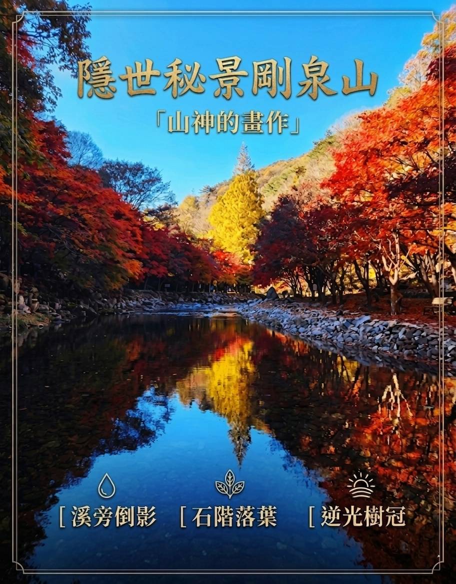 (團號 : QJ-01) <一人成團> 秋日秘境·剛泉山 楓紅療癒之旅一天團 2026