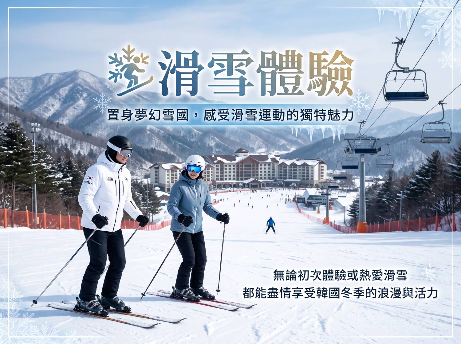 (團號 : SPY-02)  ❄ 韓國鳳凰城 雪兜＋冰雪世界+美食二天團 ❄