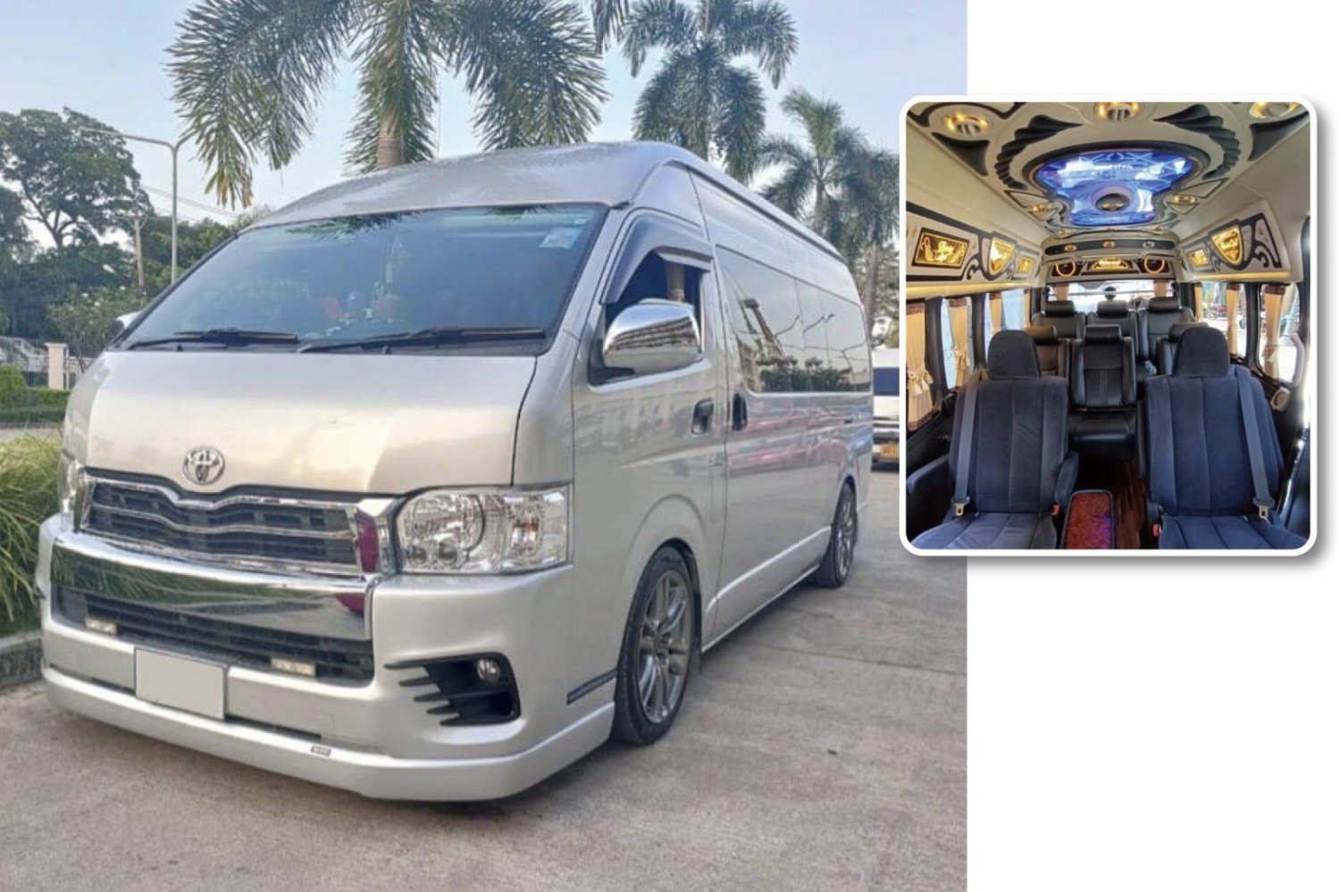 曼谷机场接送至曼谷市区酒店 1至10座SUV / VAN